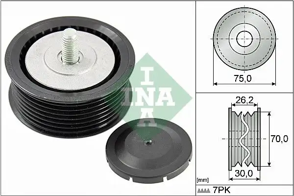INA 532080010 Alternatör Gergi Rulmanı 94810211901 resmi