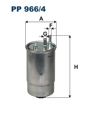 FILTRON PP966/4 Yakıt Filtresi resmi