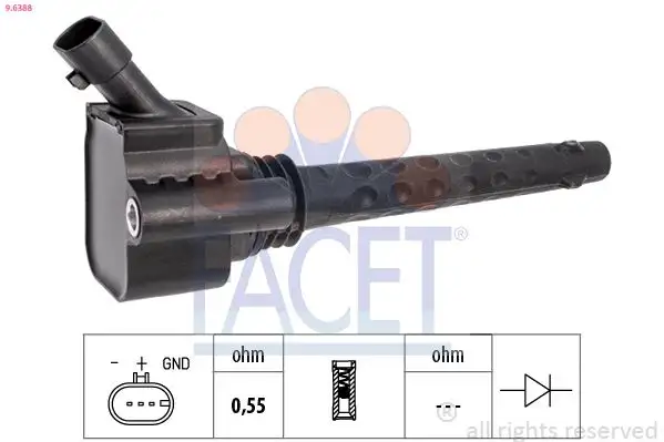 FACET 9.6388 Bobin 55209603 resmi