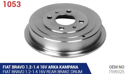 AYK 1053 Fren Kampanası 7599325 resmi