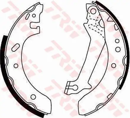 TRW GS8607 Arka Fren Balatası resmi