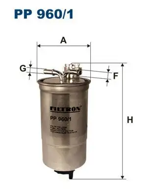 FILTRON PP960/1 Yakıt Filtresi 1M0127401 resmi