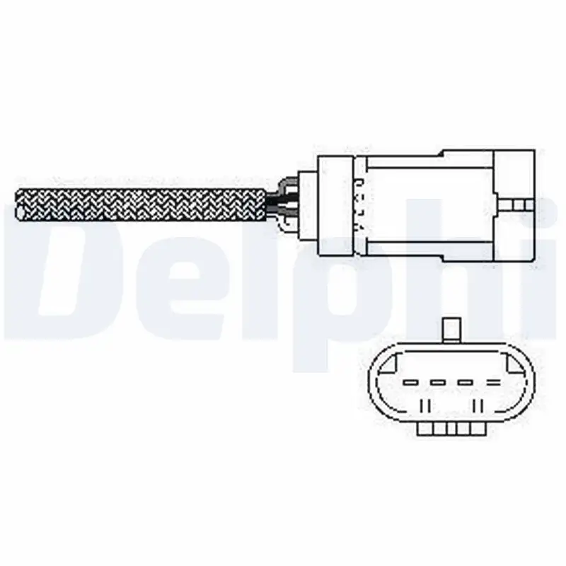 DELPHI ES10793-12B1 Oksijen Sensörü 8200196260 resmi