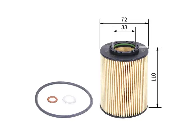 BOSCH F026407061 Yağ Filtresi resmi