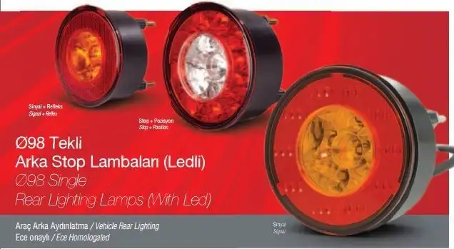 FARBA 13277E Stop Lambası 12F0035516AA resmi