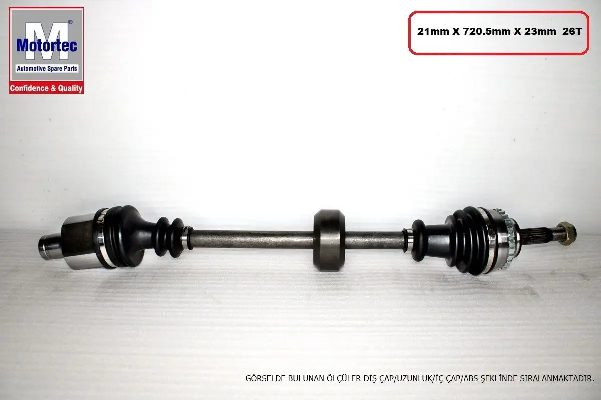 MOTORTEC RNT0183 Ön Aks (Sağ) resmi