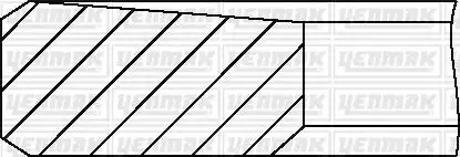 YENMAK 91-09843-000 Motor Segmanı (STD) resmi