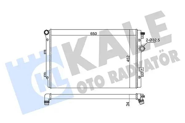 KALE 363095 Radyatör resmi