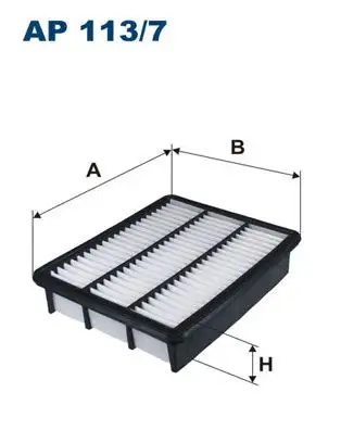 FILTRON AP113/7 Hava Filtresi SH01133A0A resmi