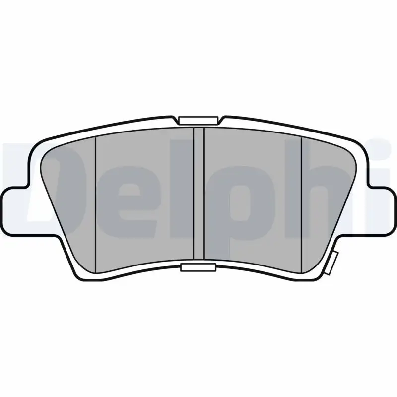 DELPHI LP3309 Arka Fren Balatası resmi