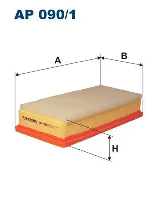 FILTRON AP090/1 Hava Filtresi resmi