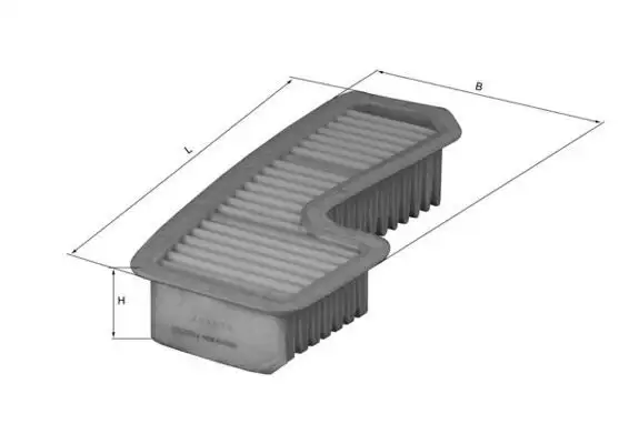MAHLE LX1936 Hava Filtresi 1780170050 resmi
