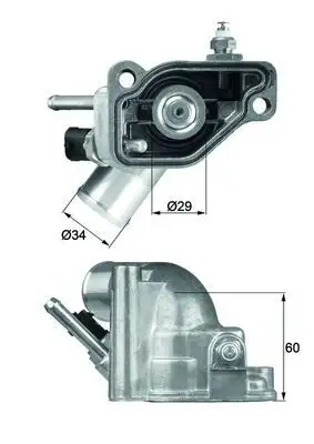 MAHLE TI592 Termostat resmi