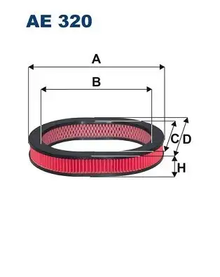FILTRON AE320 Hava Filtresi resmi