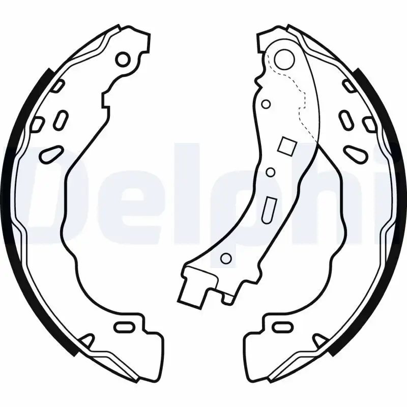DELPHI LS2065 Arka Fren Balatası 1607139080 resmi