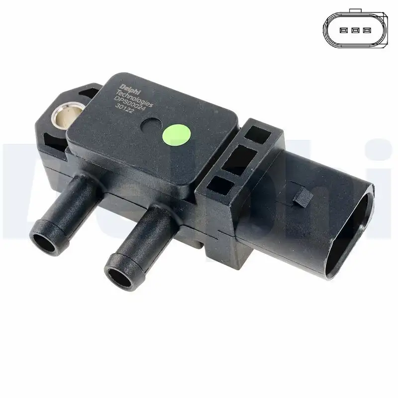 DELPHI DPS00024-12B1 Egzoz Basınç Sensörü 04L906051 resmi