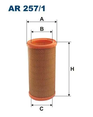 FILTRON AR257/1 Hava Filtresi resmi