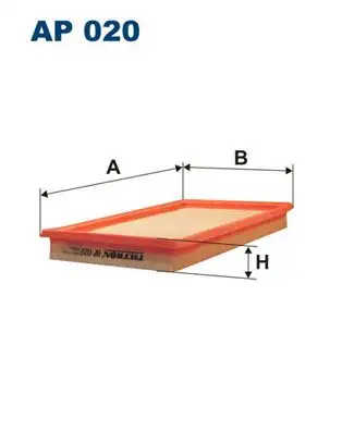 FILTRON AP020 Hava Filtresi resmi