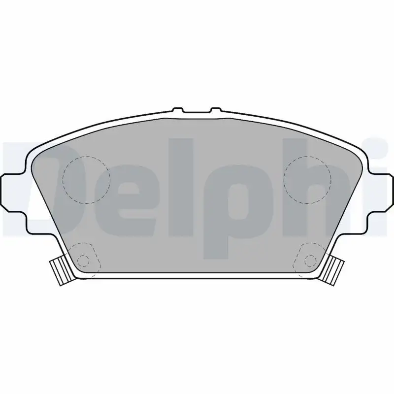 DELPHI LP1503 Ön Fren Balatası resmi