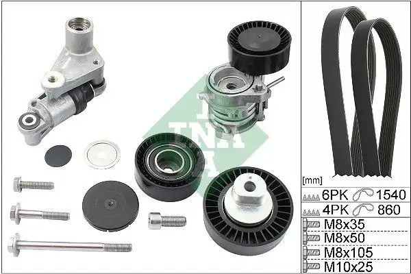 INA 529005310 Kayış Seti resmi