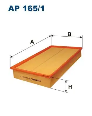 FILTRON AP165/1 Hava Filtresi 91863613 resmi