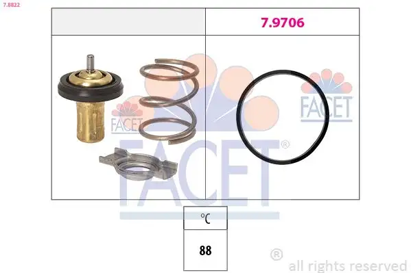 FACET 7.8822 Termostat resmi