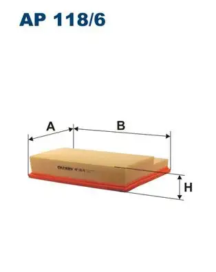 FILTRON AP118/6 Hava Filtresi resmi