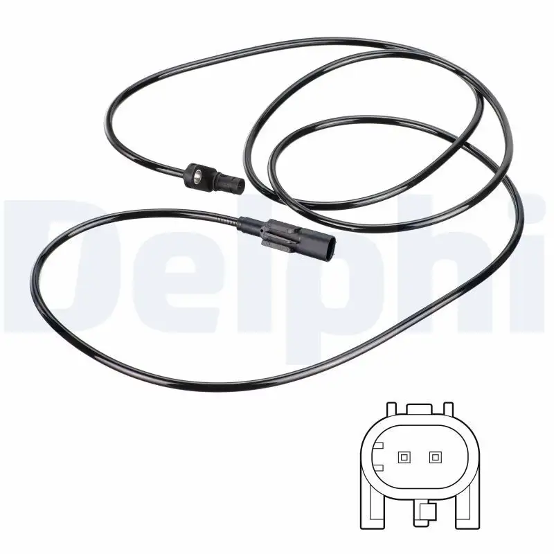 DELPHI SS20795 ABS Hız Sensörü (Arka Sol) A9065400117 resmi