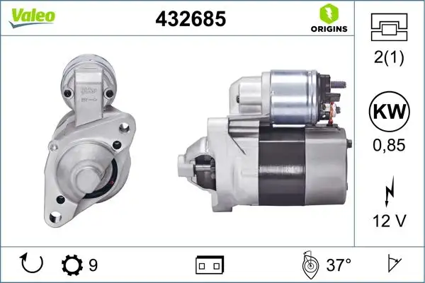 VALEO 432685 Marş Motoru resmi