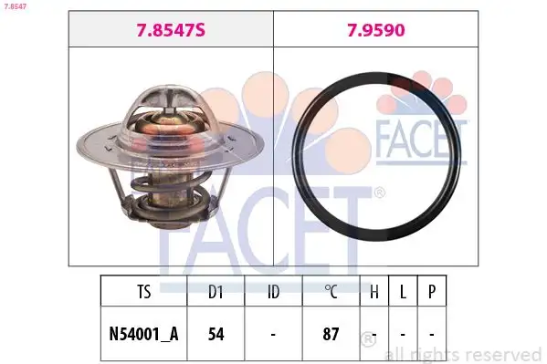 FACET 7.8547 Termostat resmi