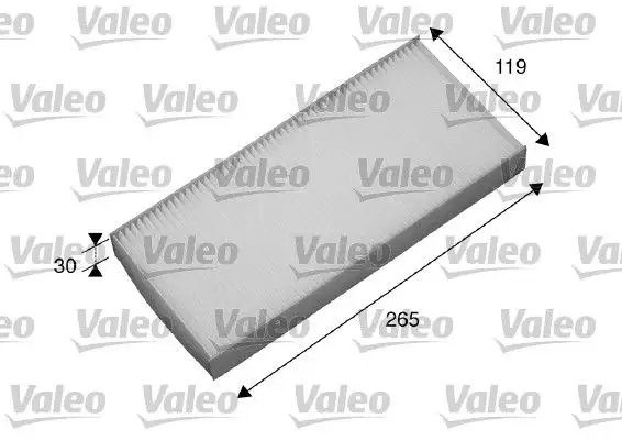 VALEO 698878 Polen Filtresi 7701409324 resmi