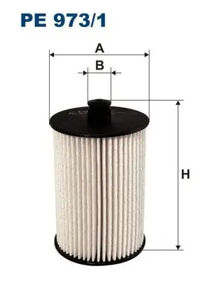 FILTRON PE973/1 Yakıt Filtresi 2D0127177 resmi