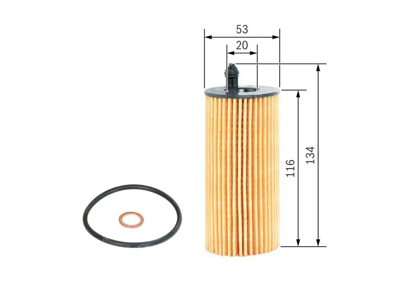 BOSCH F026407205 Yağ Filtresi 11428575211 resmi