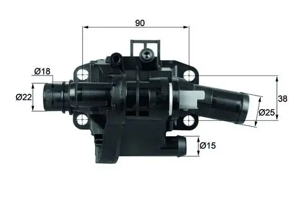 MAHLE TH4183 Termostat resmi