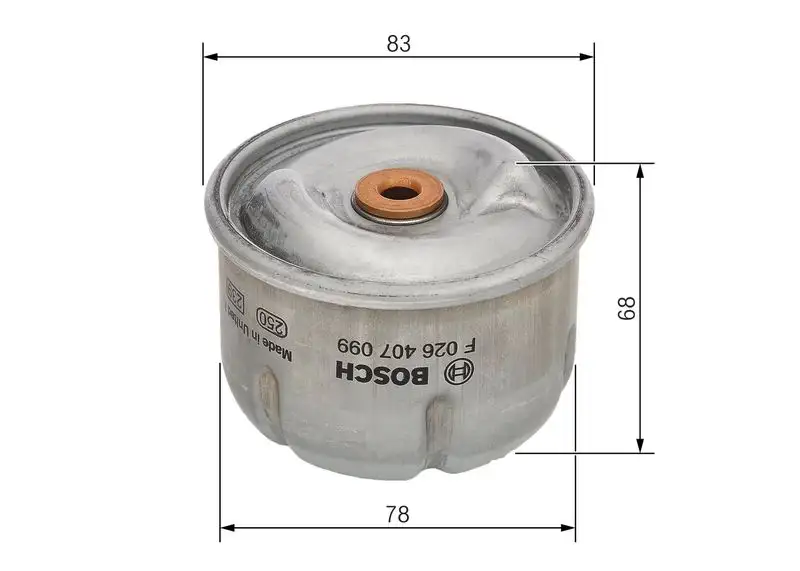BOSCH F026407099 Yağ Filtresi resmi