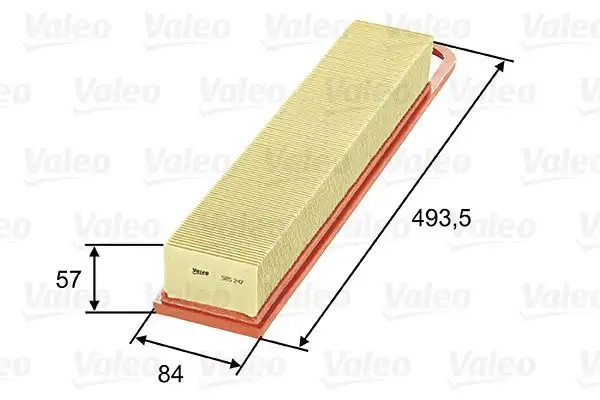 VALEO 585247 Hava Filtresi resmi