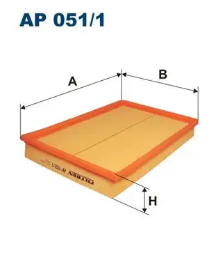 FILTRON AP051/1 Hava Filtresi resmi