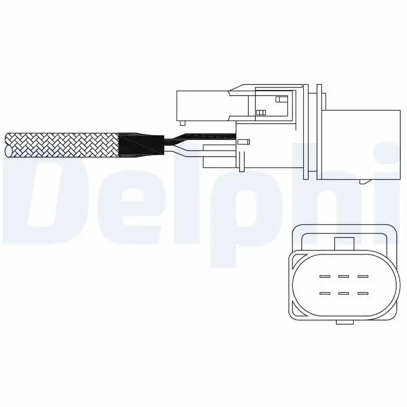 DELPHI ES11022-12B1 Oksijen Sensörü 11787512976 resmi