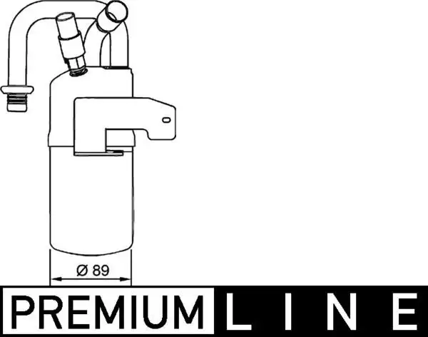 MAHLE AD274000P Klima Kurutucu Tüpü resmi