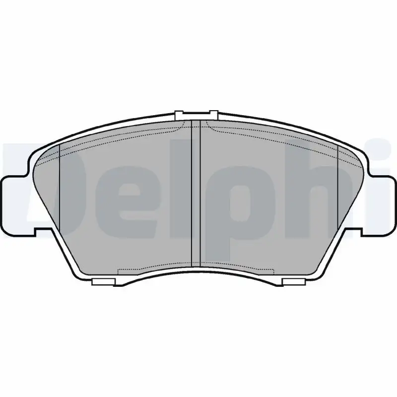 DELPHI LP809 Ön Fren Balatası resmi