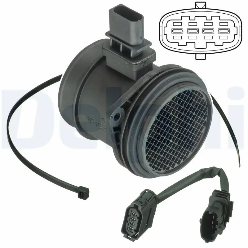 DELPHI AF10392-12B1 Hava Debimetresi resmi