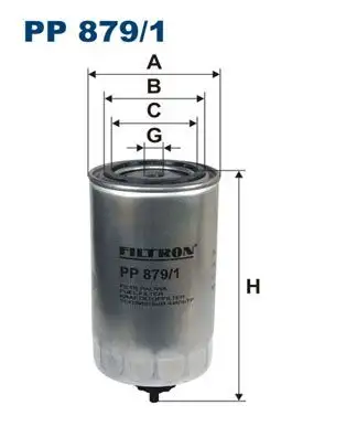 FILTRON PP879/1 Yakıt Filtresi resmi