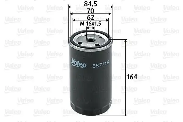 VALEO 587718 Yakıt Filtresi resmi