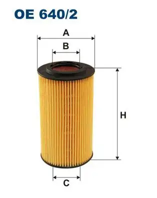 FILTRON OE640/2 Yağ Filtresi resmi