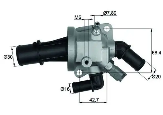 MAHLE TI16488 Termostat resmi
