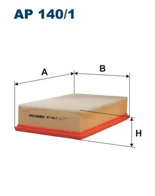 FILTRON AP140/1 Hava Filtresi resmi