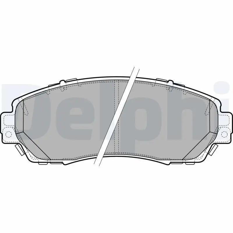 DELPHI LP2710 Ön Fren Balatası resmi