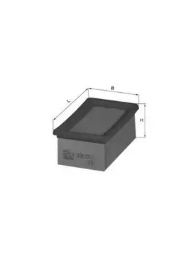 MAHLE LX820 Hava Filtresi 8104924 resmi