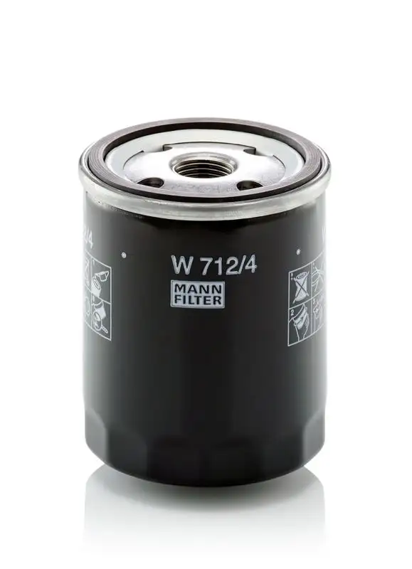 MANN W712/4 Yağ Filtresi resmi