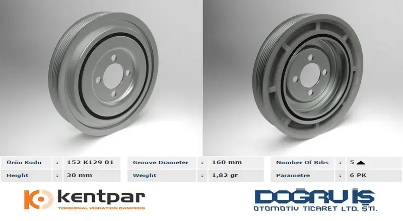 KENTPAR K12901 Krank Kasnağı resmi